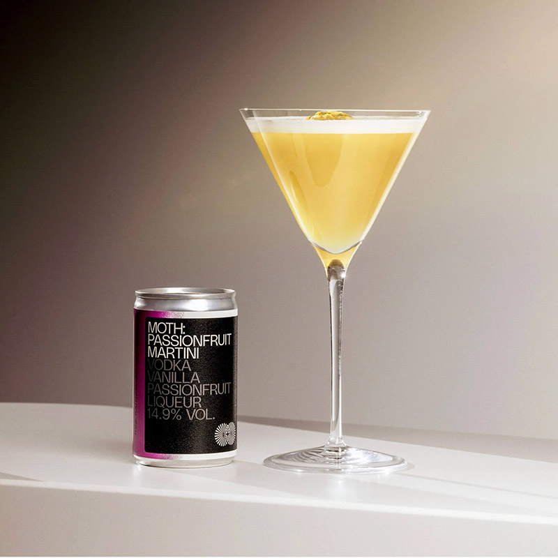 Moth Passionfruit Martini 125ml Cans
