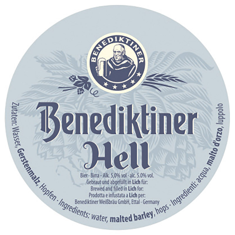 Benediktiner Hell 50L Keg