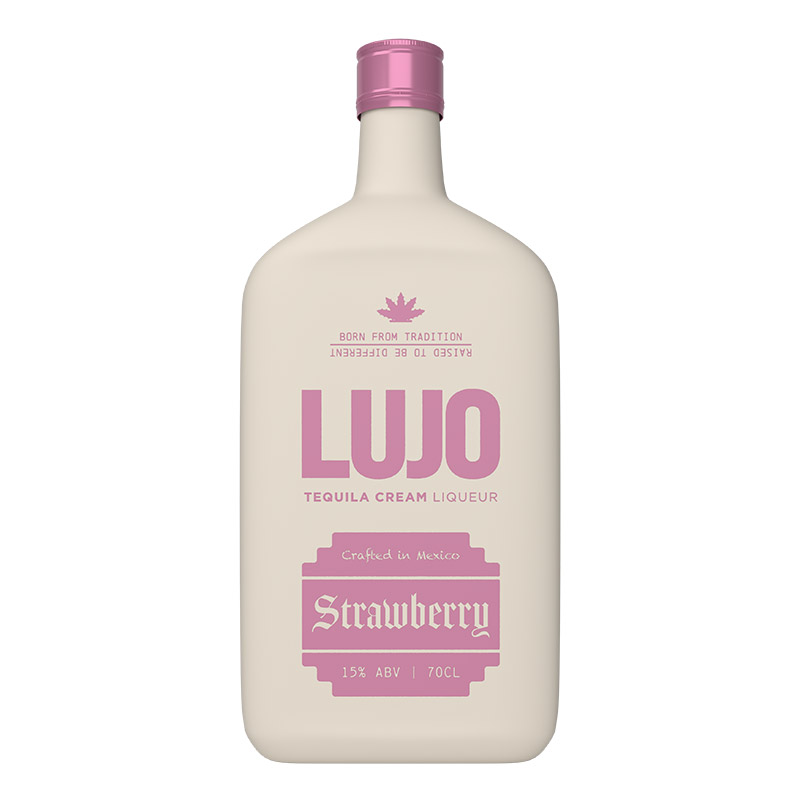 LUJO Strawberry Cream Tequila Liqueur
