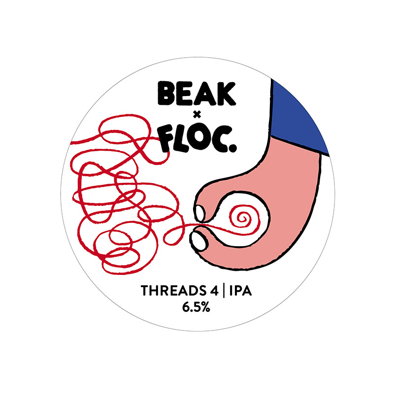 Beak X Floc. Threads 4 IPA Keg