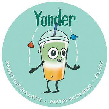 Yonder Mango Matcha Latte Keg
