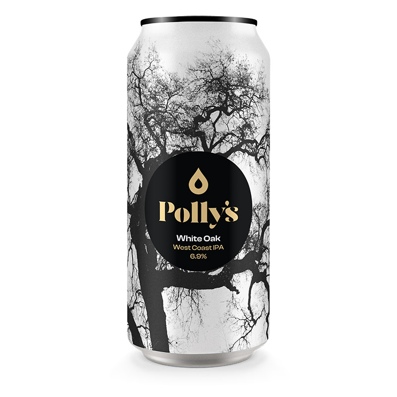 Polly's White Oak West Coast IPA Cans