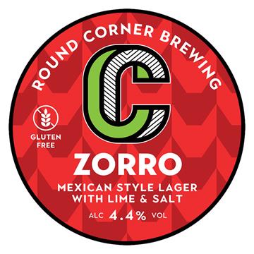 Round Corner Zorro Lager Keg