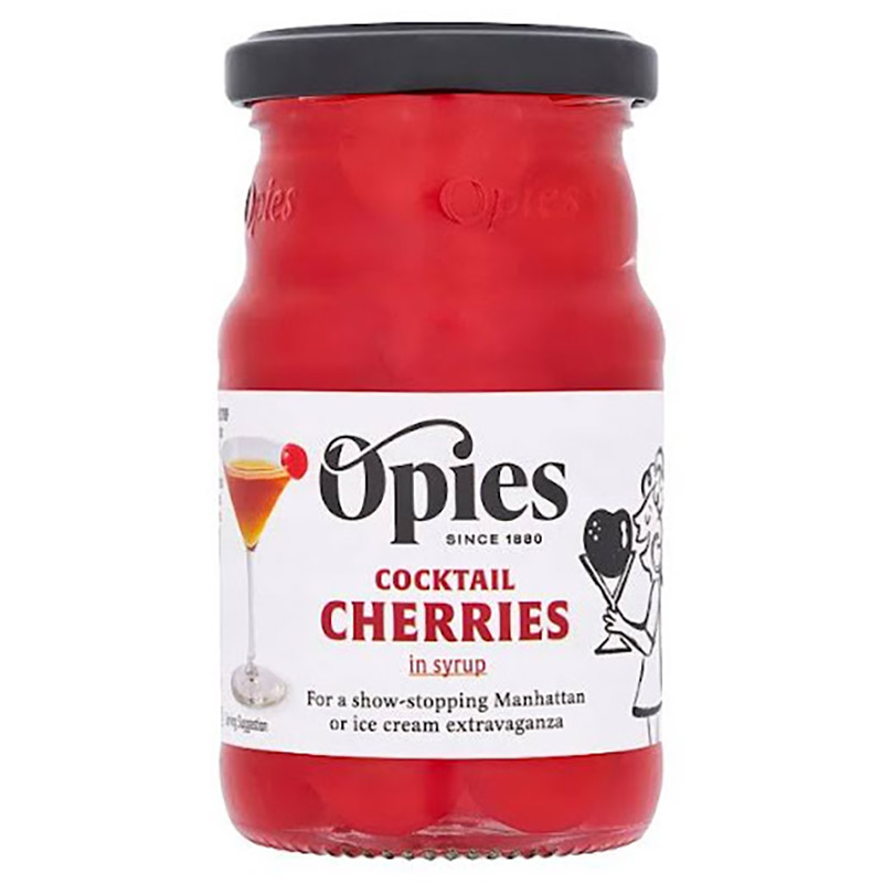 Opies Cocktail Cherries with Stem 225g