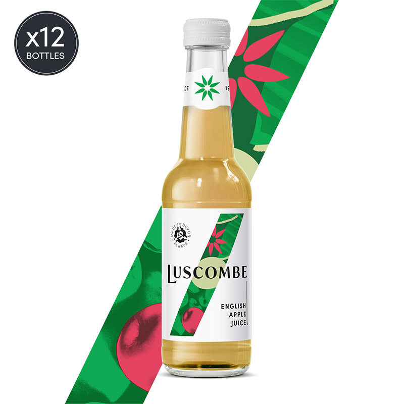 Luscombe English Apple Juice 12PK