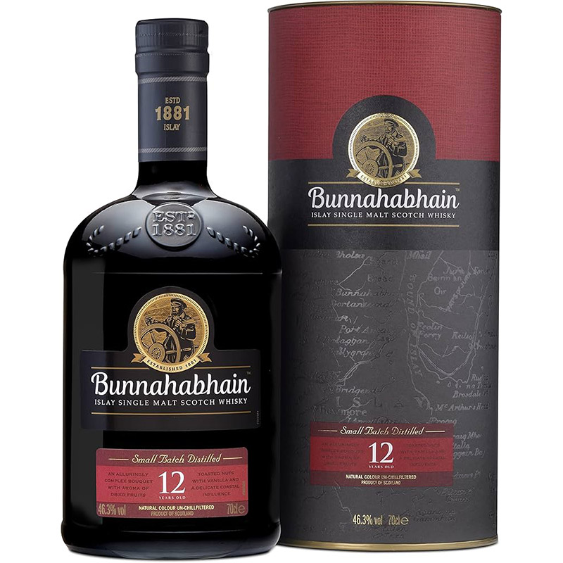 Bunnahabhain 12 Year Old Single Malt Scotch Whisky