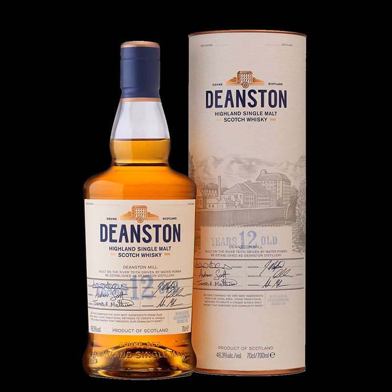Deanston 12 Year Old Single Malt Scotch Whisky