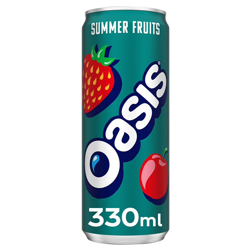 Oasis Summer Fruit Cans 330ml