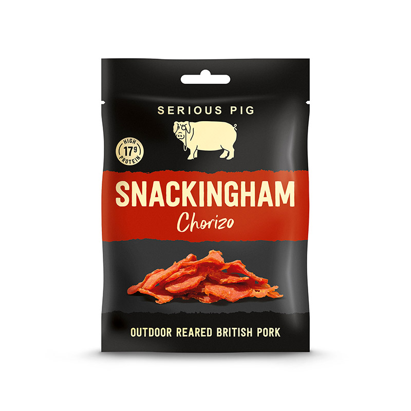 Serious Pig Snacking Ham Chorizo