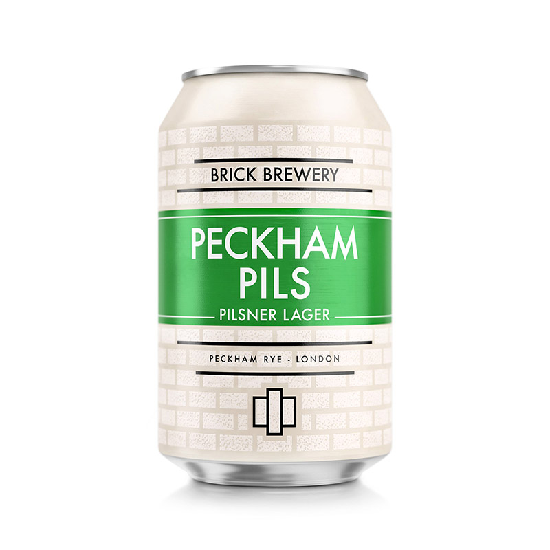 Brick Peckham Pils 330ml Cans