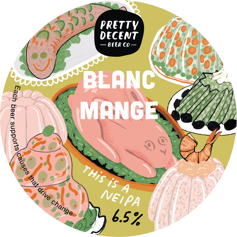 Pretty Decent Beer Blanc Mange NEIPA Keg