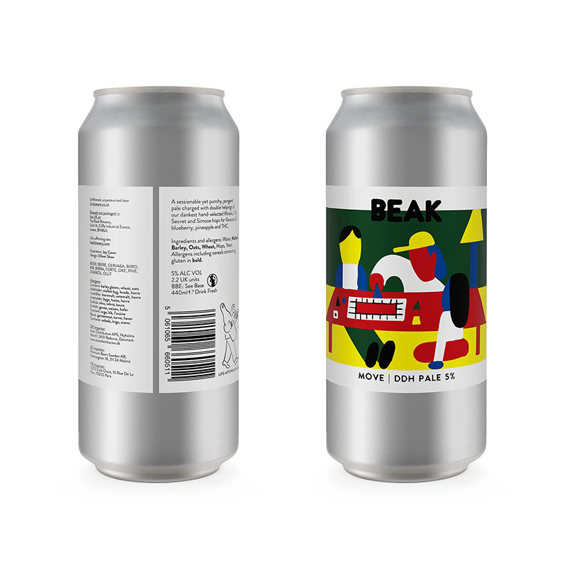Beak Move DDH Pale Ale Cans