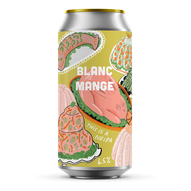Pretty Decent Beer Blanc Mange NEIPA Cans