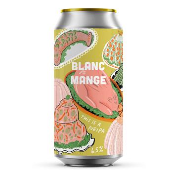 Pretty Decent Beer Blanc Mange NEIPA Cans