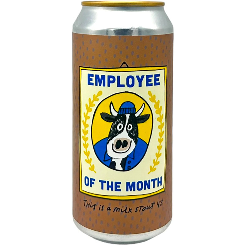 Pretty Decent Beer Employee of The Month Milk Stout Cans
