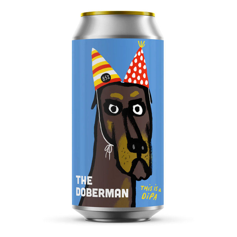 Pretty Decent Beer The Doberman DIPA Cans