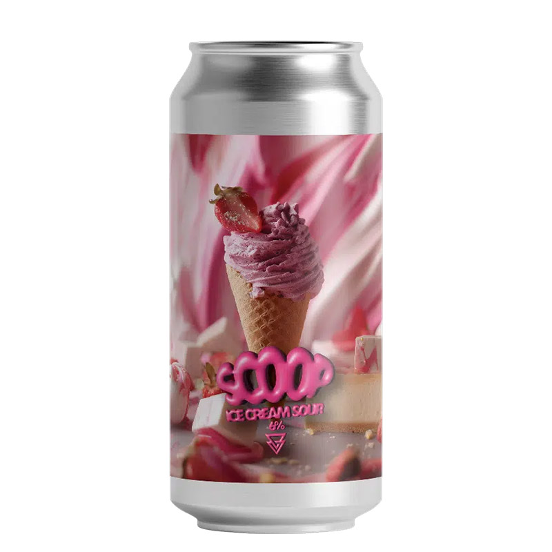 Azvex SCOOP Strawberry Cheescake Smoothie Sour Cans