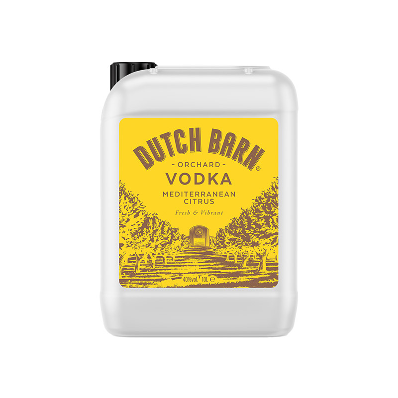 Dutch Barn Mediterranean Citrus Vodka 10L Drum