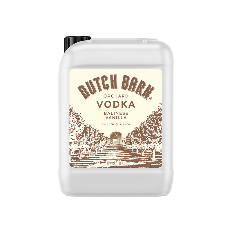 Dutch Barn Balinese Vanilla Vodka 10L Drum