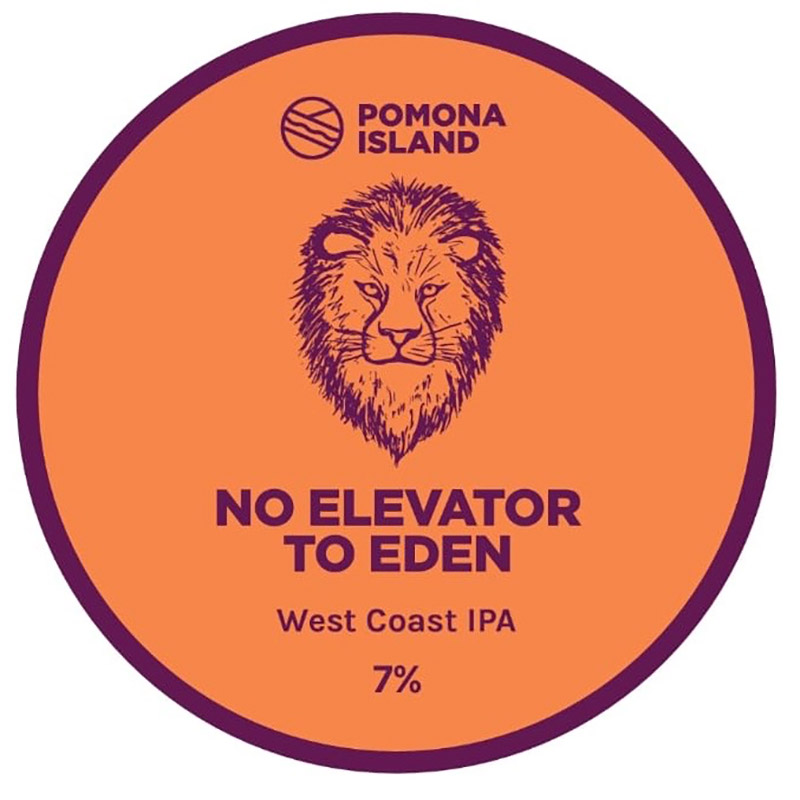Pomona Island No Elevator To Eden West Coast IPA Keg
