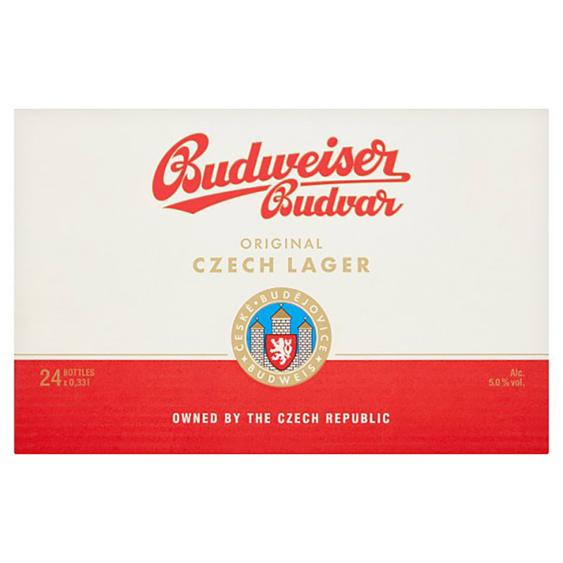 Budweiser Budvar 330ml Bottles