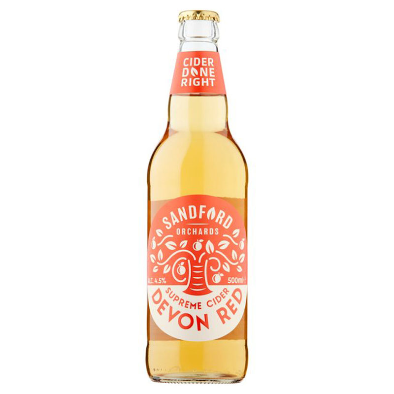 Sandford Orchards Devon Red Cider 500ml Bottles