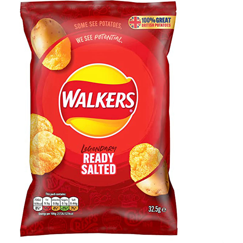 Walkers Ready Salted Crisps