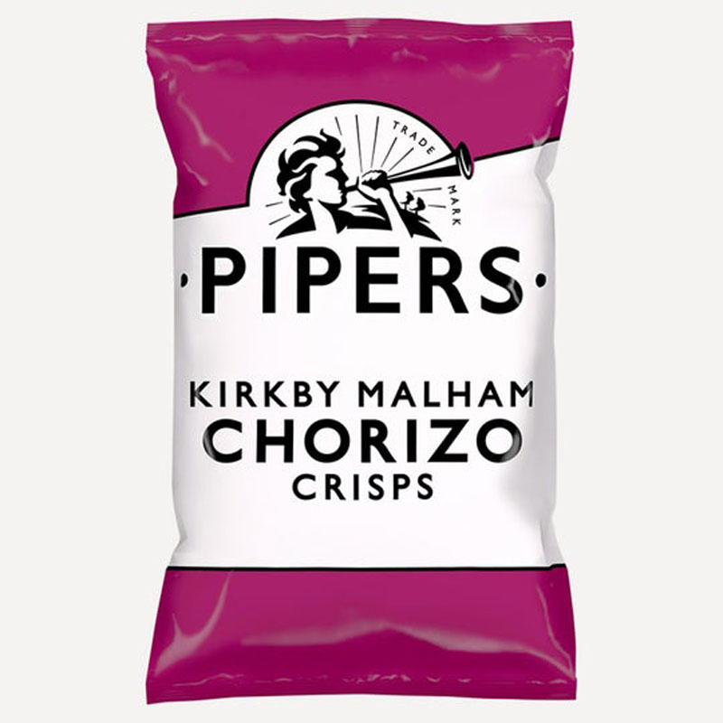 Pipers Chorizo Crisps