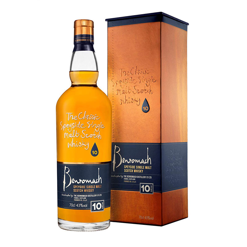 Benromach 10 Year Old Single Malt Scotch Whisky