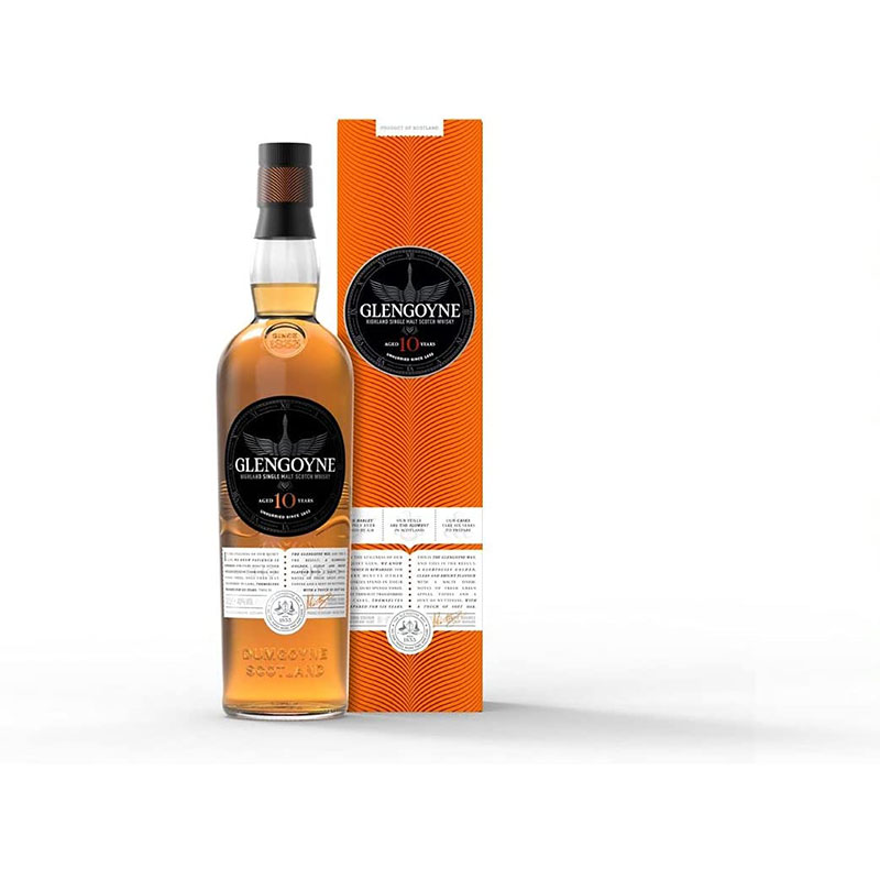 Glengoyne 10 Year Old Single Malt Scotch Whisky