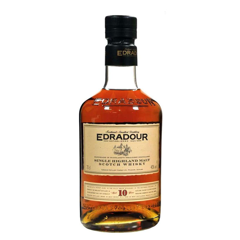 Edradour Highland 10 Year Old Single Malt Scotch Whisky