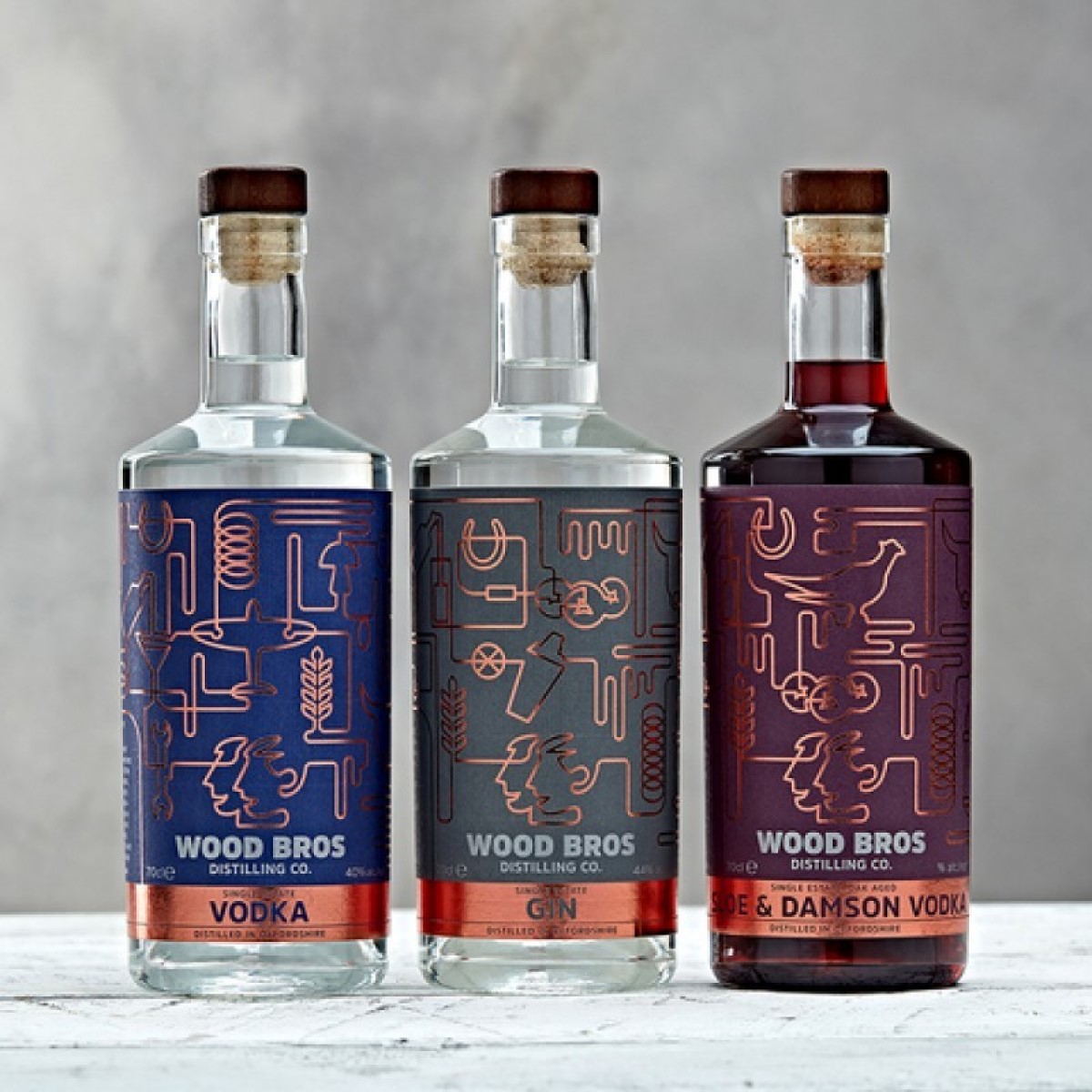 wood bros distillery range