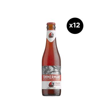 Timmermans Strawberry 330ml Bottles