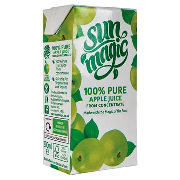 Sunmagic Apple Juice 200ml