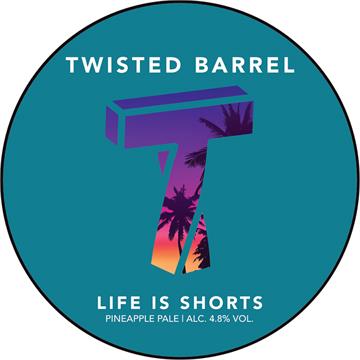 Twisted Barrel Life Is Shorts 20L Keg