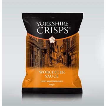 Yorkshire Crisps Worcester Sauce