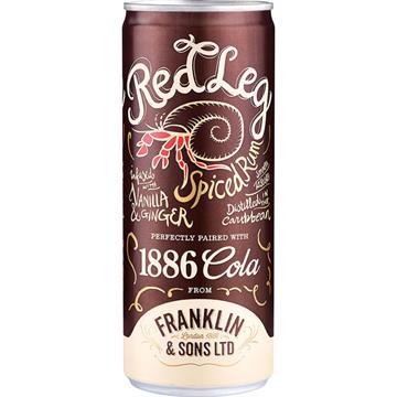 Red Leg Spiced Rum & 1886 Cola