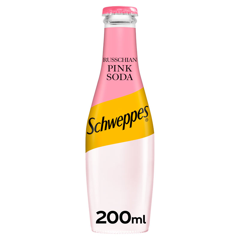 Schweppes Russchian Pink Soda 200ml