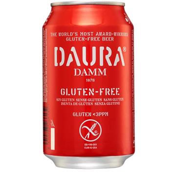 Estrella Damm Daura Gluten Free 330ml cans