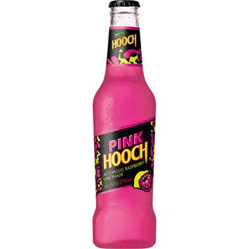 Hooch Pink Alcoholic Raspberry Lemonade 275ml Bottles