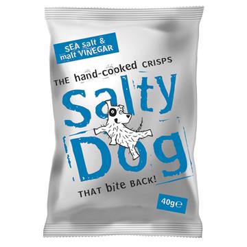 Salty Dog - Sea Salt & Malt Vinegar Crisps