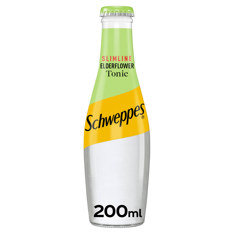 Schweppes Slimline Elderflower Tonic 200ml