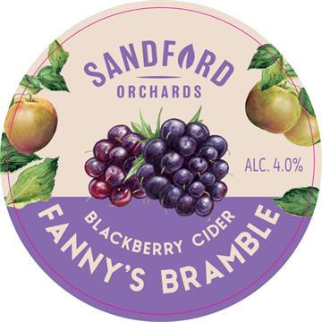 Sandford Orchards Fanny's Bramble Blackberry Cider 50L Keg