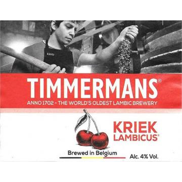Timmermans Kriek Cherry 30L Keg