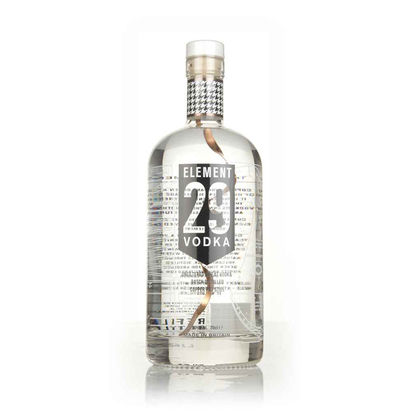 Element 29 Vodka Bottle