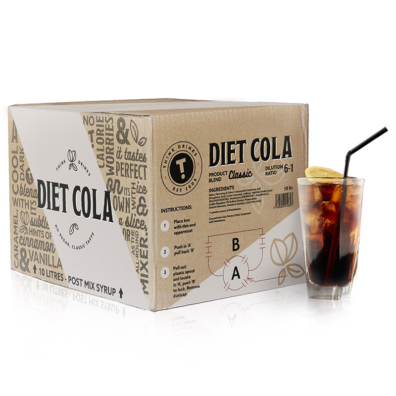 Think Drinks Diet Cola 10L