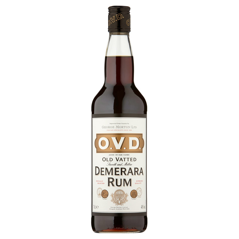 Morton's O.V.D. Old Vatted Demerara Rum