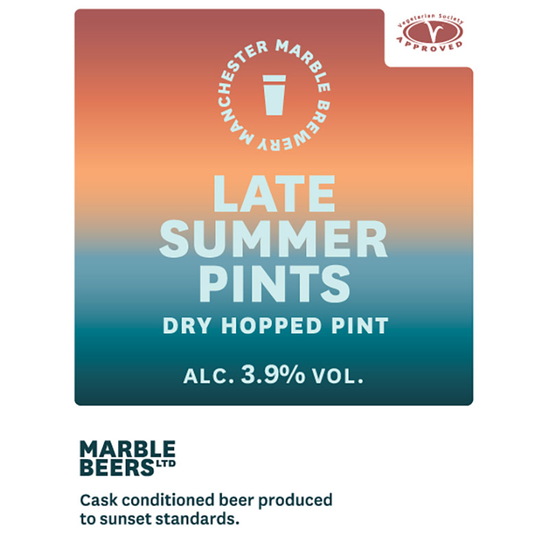 Marble Late Summer Pints 9G Cask
