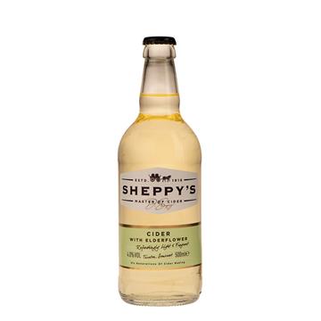 Sheppy's Elderflower Cider Bottles