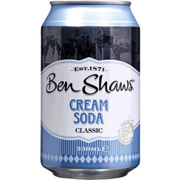Ben Shaws Cream Soda Cans